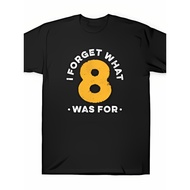 Forgetful Number 8 T-Shirt - Humor Distro Shirt, Cool Men's and Women's T-Shirt