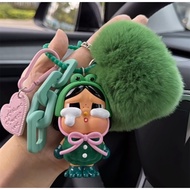 POPMART Genuine crybaby crybaby Tears Factory Series Car Keychain Bag Pendant Light Luxury Gift SDLK