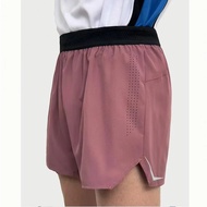 ydyMen Running Shorts Gym Marathon Track Sports Shorts 2 In 1 Quick Dry Workout Training Gym Fitness