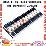 Transistor Final Toshiba 5200 Original Lot 714 12SET Tanpa Driver
