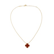 【Pawnable】 (Vca)Van Cleef Alhambra Clover Medium 18K Gold Necklace