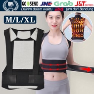 penyangga punggung magnetik posture corrector brace shoulder corrector theraphy back support terapi