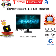 GIGABYTE GS25F14 24.5 INCH MONITOR (IPS FHD/144Hz) /ประกัน 3 Years
