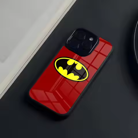 Black-B Movie Phone Bat-ManS Phone Case For IPhone 17 Pro Max 16 15 14 13 11 Pro Max Plus Glass Phon