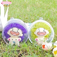 ELO11  Outdoor Bag, 10cm Doll Multicolor Doll Display Box, Dia. 12/14cm Doll Accessories Bag Decorat