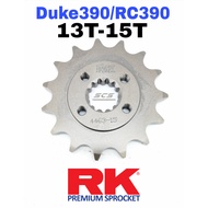 RK Front Sprocket KTM Duke 390 13T / 14T / 15T RC390 DUKE250 DUKE390 RC250 RC ADVENTURE 250 390 Part