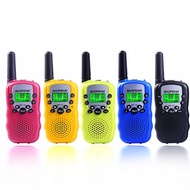 2 Pcs Baofeng BF-T3 Walkie Talkie Mini Portable Colourful Kids Toys Dual Band Radio UHF 462-467MHz 8