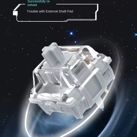 Gateron 0° Zero Silent Switch Linear Zero Degree 0 Degree Switch Gaming Mechanical Keyboard Double R