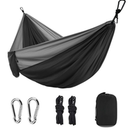 Ready Stock Msia - Parachute Hammock Nylon Double Swing Bed for Camping Outdoor Home Travelling Camp