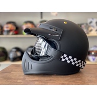 ASTONE French Coaster Hat Super Retro Hard Free Visor Goggles