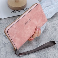 wallet woman long wallet woman Women Long Retro Single Zipper Multifunctional Wallet