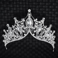 [loveshoping] Exquisite Dazzling Baroque Wedding  Crystal Bridal Crowns Tiaras Hair Jewelry Accessor