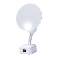 Floxite FL-615-2 15X magnifying mirror with light, Lighted travel makeup mirror with light and magni