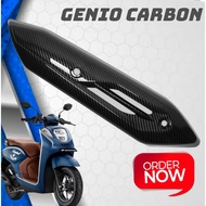 GENIO CARBON EXHAUST CAP ▪️Genio carbon exhaust cover Genio carbon exhaust cover BODYMOTOR99
