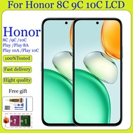 Original For Honor 8C Play 8A Play 9C 10C Play 10 Play 10A Play 10C LCD Display Touch With Frame Scr
