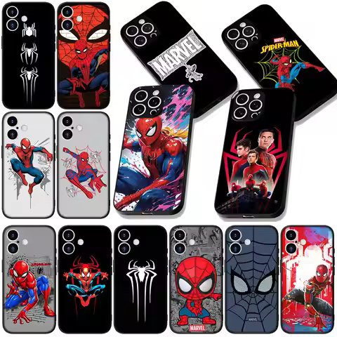 Spider Man Marvel Spiderman Cover for Xiaomi Redmi Note 13 14 ProPlus Pro Plus 14C A4 13C Pro+ Note1