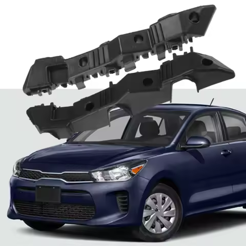 For Kia Rio 2018 2019 2020 Left+Right Car Front Bumper Support Bracket Retainer 86513-H9000 86514-H9
