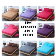 PSB_CADAR PLAIN KING SIZE 4 IN 1  183*195*40CM