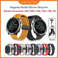 Strap for Garmin Forerunner 645 / Forerunner 245 / Forerunner 168 / Forerunner 165 158 55 Magnetic B