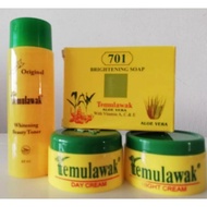 Authentic Temulawak Day and Night Cream Whitening Cream / Whitening Cream 15 grams + 85 grams Soap + 60 ml Toner