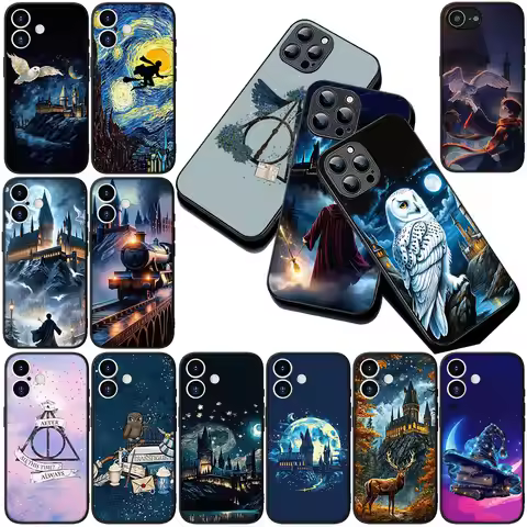 Soft Cover for Xiaomi Poco C75 C65 C85 X7 X6 M8 F7 F8 Ultra F6 Pro Casing Phone Case Owl Art Harries