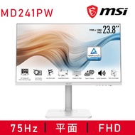 【MSI 微星】Modern MD241PW 平面美型螢幕 （24型/FHD/HDMI/喇叭/IPS）_廠商直送