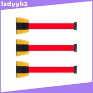 [LzdyyhacMY] Crowd Control Barrier, Wall Mount Retractable Belt, Outdoor Safe Divider for Parades, R