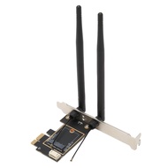 Pomya M.2 to PCIe Expansion Card, 6dB Dual Antenna M.2 to PCIe Adapter for Desktop PC, Flexible M.2