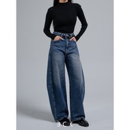 BCK - Herra Women's Highwaist Barrel Jeans High Waist Jeans