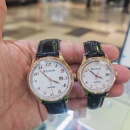 BONIA ORIGINAL Couple Watch Saphire Crystall Glass Ready Stock Malaysia