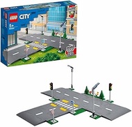 LEGO City Road Plates 60304 Building Kit; Cool Building Toy for Kids (112 Pieces)