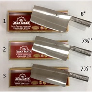 （JM1，JM2，JM3）7½" , 7¾'' , 8'' JAYA MATA STAINLESS STEEL CLEAVER KNIFE