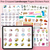 30,000+ Daily Digital Sticker Book Digital Stickers, Sticky Notes, & Icon Stickers (PNG)
