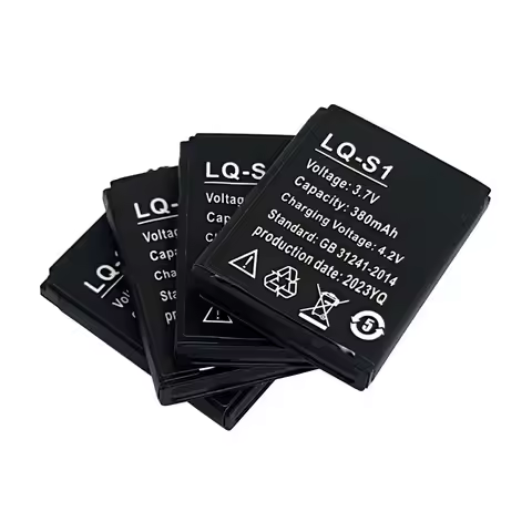 PURFIELD LQ-S1 LQS1 Smart Watch Battery 380mA 3.7V Lithium Rechargeable Battery For SmartWatch DZ09 