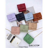 Mini sling beg ootd🎀