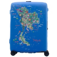 CAGGIONI ผ้าคลุมกระเป๋าเดินทาง (Luggage Cover) ผ้ายืด Spandex กันละอองน้ำ Size M สำหรับกระเป๋า 22-24