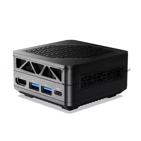 Hot saleHigh Quality 8cm Mini PC AMD R7 7840U Octa Core Mini Gaming PC RX780M GPU Portable DDR5 Mini