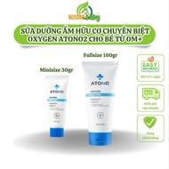 Atono2 Oxygen Lotion organic moisturizer for children from birth 160g, specialized for sensitive, dr