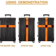 Cheapest Hajj Umrah Luggage Strap Suitcase Safety Belt Thick Strap Multipurpose Fastener Luggage Bel