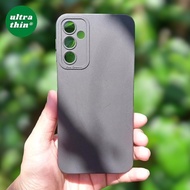 Black Matte Soft Casing Samsung Galaxy A34 Case Pro Camera A 34