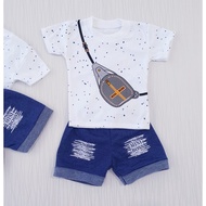 Mini boss Boys' Suit casual Baby Boy Clothes/