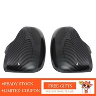 【In stock】2pcs Rearview Side Mirror Cover Cap Housing Carbon Fiber Style Fit for TOYOTA Prius 30/Wish/Reiz Trim Car Stylin JNHA