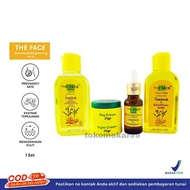 Temulawak THE FACE CREAM Package ORIGINAL BPOM Official FACIAL WASH/TEMULAWAK Package 5IN1/4IN1 FACIAL WASH