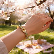 2026 Love Peace Spring Blessings Bracelet for Women - Inspirational Bluebird Butterfly Hummingbird J