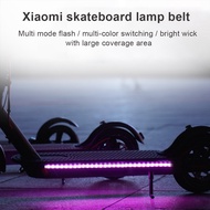 2 Pcs LED Light Strip Band Chassis Lamp Waterproof Accessory For Xiaomi M365 Scooter