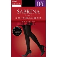 SABRINA新保暖柔膚絲襪110D黑L-LL