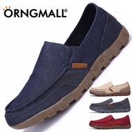 TOP☆ORNGMALL Loafers for Men Flats Shoes Breathable Canvas Sneaker Moccasin Driving Shoes Boat Shoes Casual Loafers Slip-On