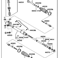 DHS ORI Seal O Ring Oil Seal Avanza Xenia 9004A-30016-000