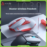 Ajazz AJ039 Wireless Gaming Mouse RGB 7 Buttons Tri-mode Wired Bluetooth Mouse PAW3212 Ergonomic Des