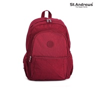 St.Andrews กระเป๋าเป้ ใส่ Notebook ได้ รุ่น HARU - ( สีแดง )